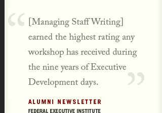 Business Writing Training Seminar